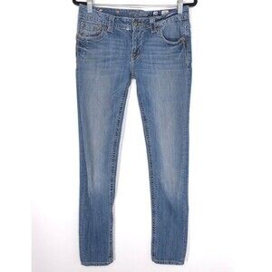 Miss Me Women’s‎ Jeans Size 29 Skinny Low Rise Embroidered JP5697S Med 103